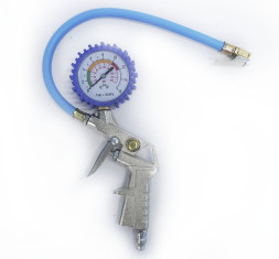 Пистолет для подкачки колес с манометром "DC" с манометром 16 атм