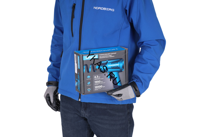 Пневмогайковерт ударный NORDBERG NP14140 (1/2", 1550 Нм)