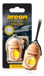 Осв.возд. Areon FRESCO "бутылочка в дереве" Sport LUX GOLD