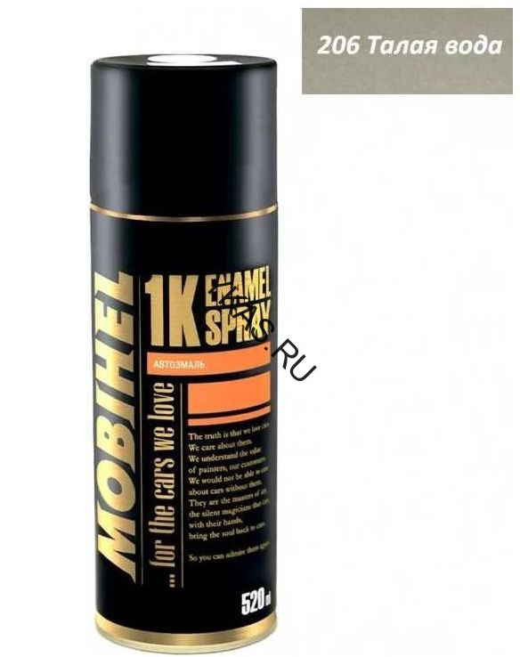 Mobihel  Эмаль базовая металлик талая вода (520мл)