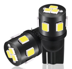 SOLAR Свет-од 12V T10 9 SMD 2835 W5W W2.1x9.5d