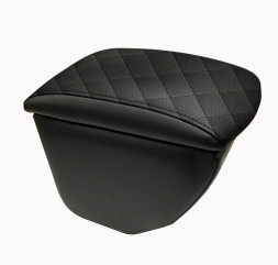 Подлокотник мод. Opel Astra G 1998-2004  чёрный/чёрный/чёрный  РОМБ