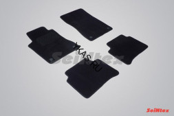 Коврики текстильн. Mercedes-Benz W211 (E-Class) 2002-2009г. /компл.4шт./осн.резин./ LUX