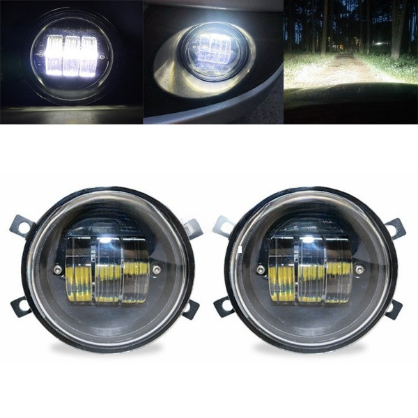 Фары  доп.модельные 90мм подходят на Lada, Renault, Honda, Ford, Peugeot, Mitsubishi, Citroen, VW