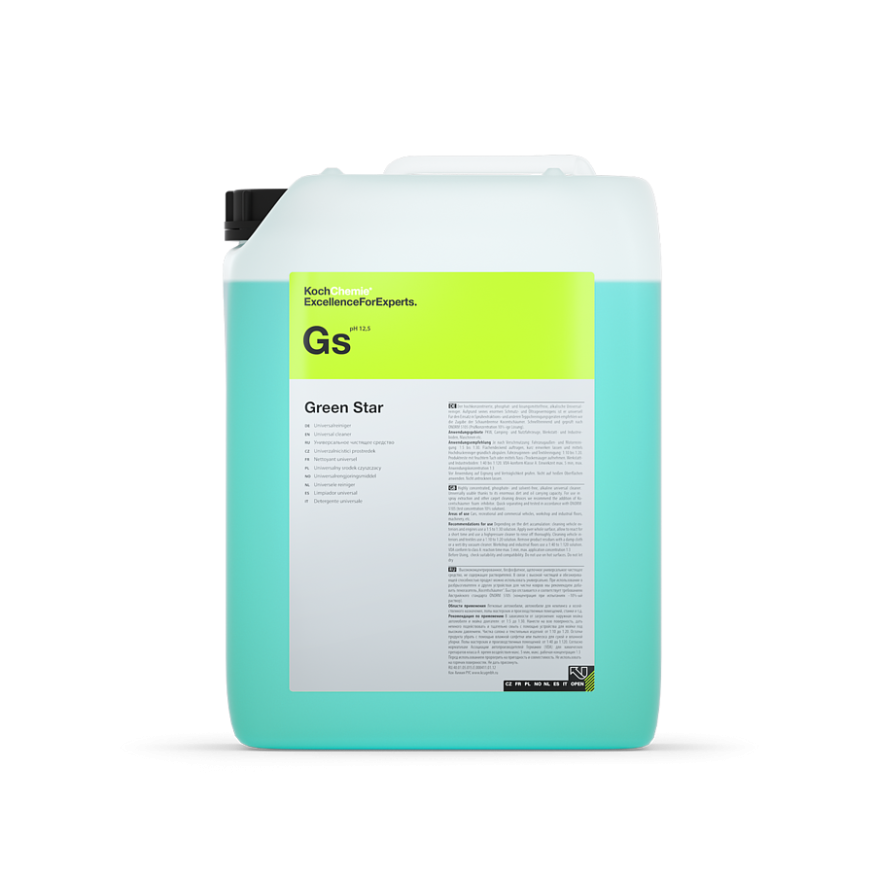 Green star NTA-Frei - Универсальное щелочное средство для бережной первичной мойки поверхностей  без NTA* (11 кг) 291011