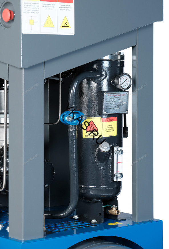 Компрессор винтовой NORDBERG NCA10RD (7,5 кВт, ресивер 350 л, 10 бар, 900 л/мин)