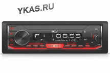 Автомагн.  ACV-816BR  (красный)  USB/SD/FM ресивер Bluetooth
