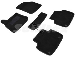 Коврики VW Touareg III с 2019г- /компл.5шт./осн.резин./ 3D