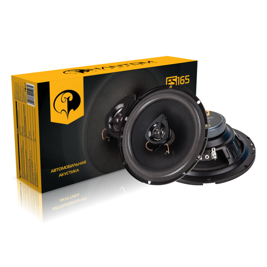 Автомобильные колонки  16"  Phantom   80W   (2-полосная)