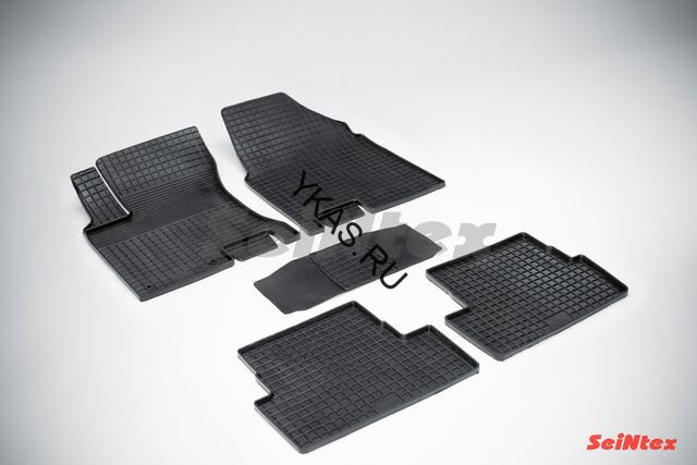 Коврики резиновые   Nissan Qashgai с 2007г.  СЕТКА