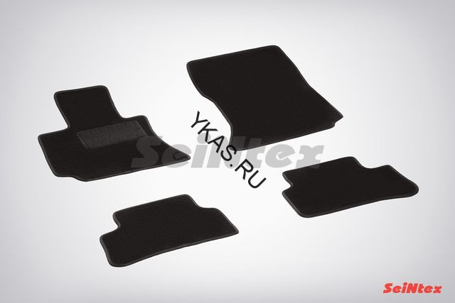 Коврики текстильн. Mercedes-Benz W212 (E-Class)  2009-2016г.  /компл.4шт./осн.резин./ LUX