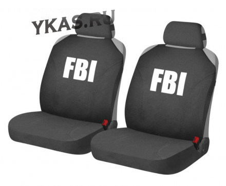 Накидки Фронт  «HOTPRINT FBI»  Черный