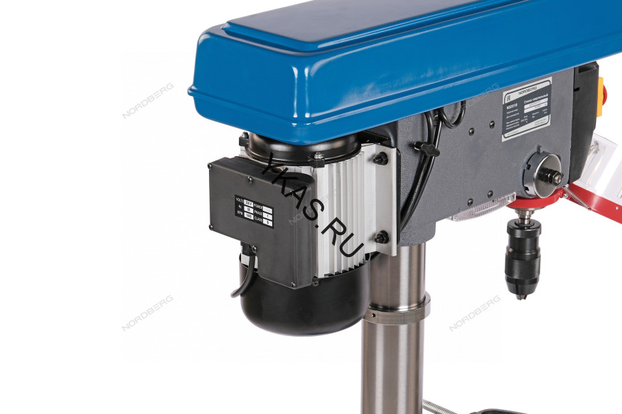 Станок сверлильный NORDBERG ND25118 (1100 Вт, 25 мм, 16 скоростей, тиски)