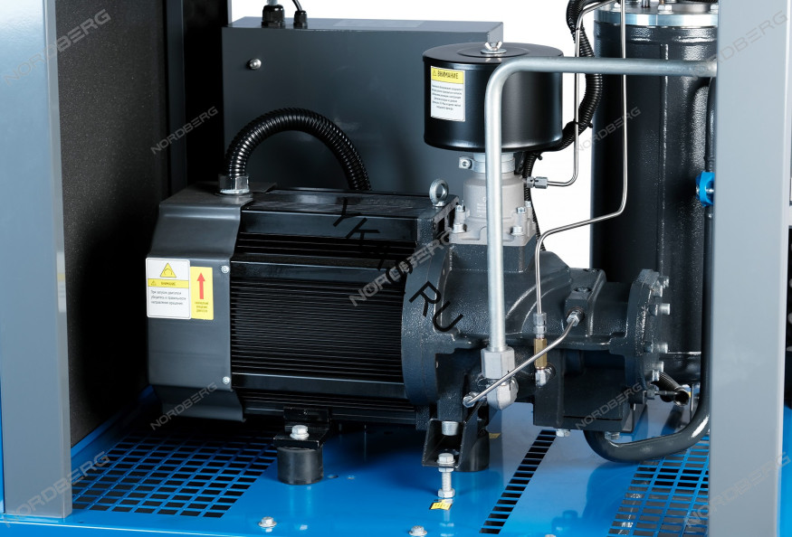 Компрессор винтовой NORDBERG NCA20RD (15 кВт, ресивер 500 л, 10 бар, 1910 л/мин)