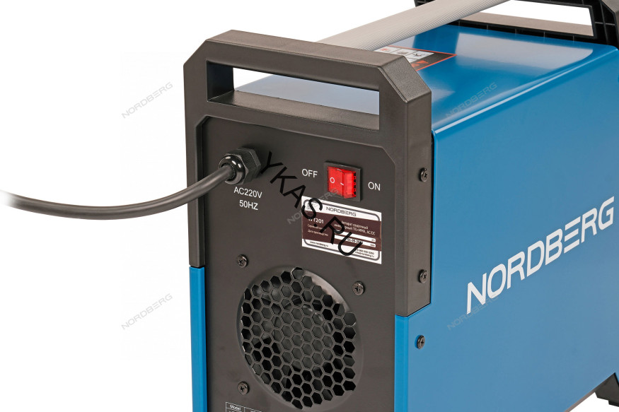 Инверторный сварочный аппарат NORDBERG WT201 (TIG+MMA, AC/DC, 220В)