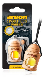 Осв.возд. Areon FRESCO "бутылочка в дереве" Sport LUX  SILVER