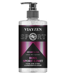 VIAYZEN Гель для душа парфюмированный, мужской  460мл.  Sport limit Boss