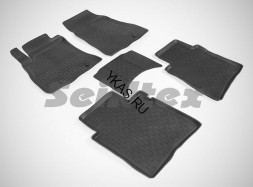 Коврики резиновые   Nissan Sentra c 2014г.-/Tiida c 2015г.-  БОРТ