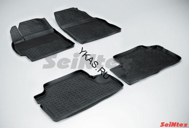 Коврики резиновые   Toyota Corolla X 2007-2012г./Auris 2007-2012г.  БОРТ