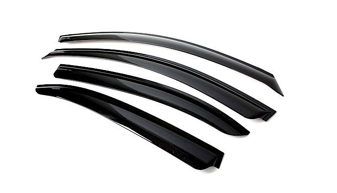 Дефлекторы стёкол  Ford Kuga  2008-2012г  накладные  к-т 4 шт.