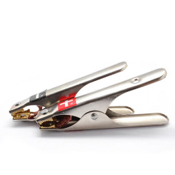 Зажимы к пусковым проводам  L=170мм (медная перемычка)  (компл.2шт.)