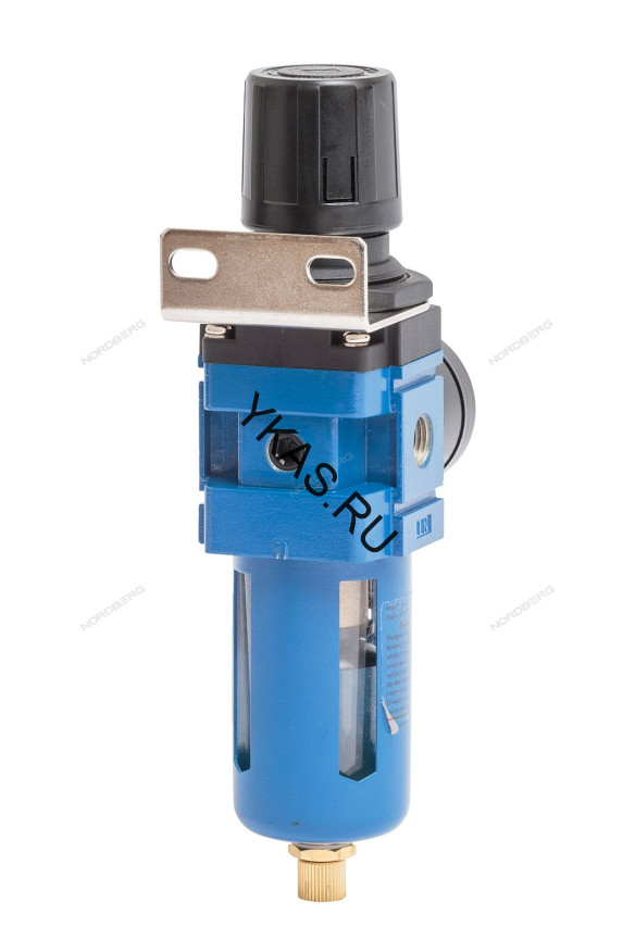 Фильтр воздушный с редуктором NORDBERG NP8212 (1/4", 2000 л/мин)
