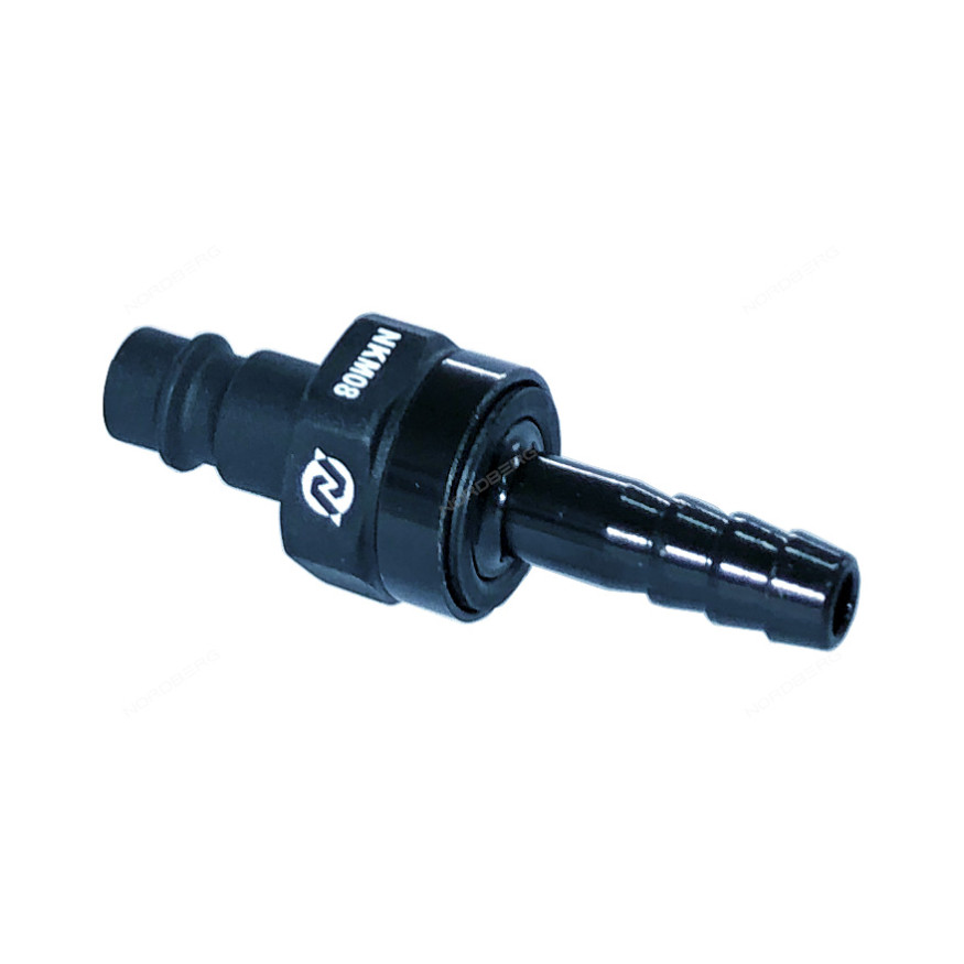 Переходник композитный NORDBERG NKM08 ("папа" быстросъемный - елочка Ø 8 мм)