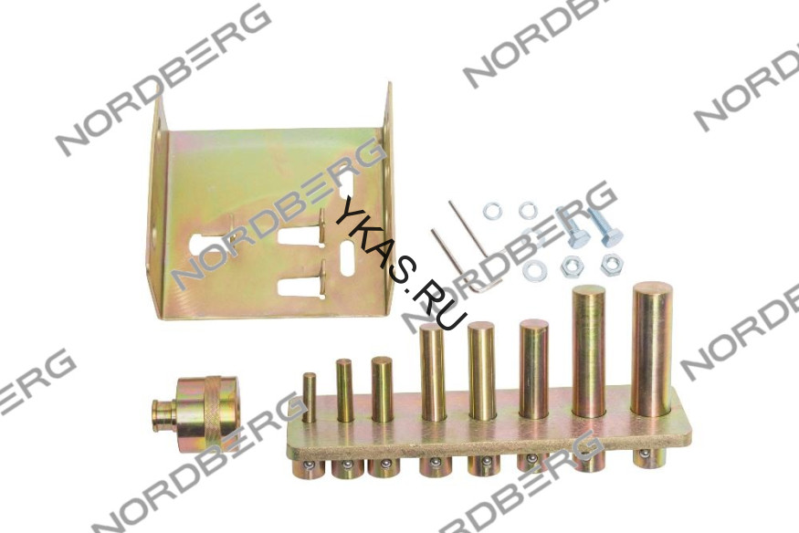 Комплект насадок (пуансонов) NORDBERG N36P c матрицей для гидравлических прессов