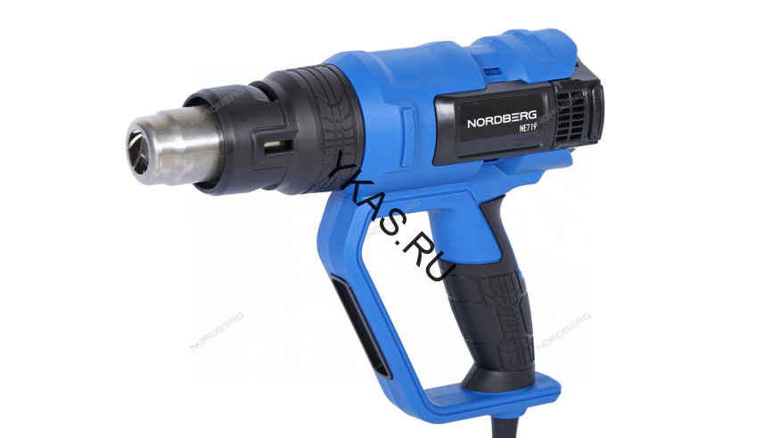 Фен NORDBERG NE719 (4 насадки, кейс, 50-650 °С, 2000 Вт)