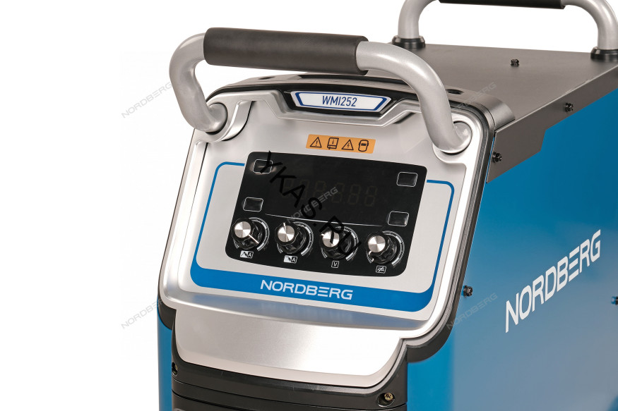 Инверторный сварочный аппарат NORDBERG WMI252 (MIG/MAG/MMA, 380В)
