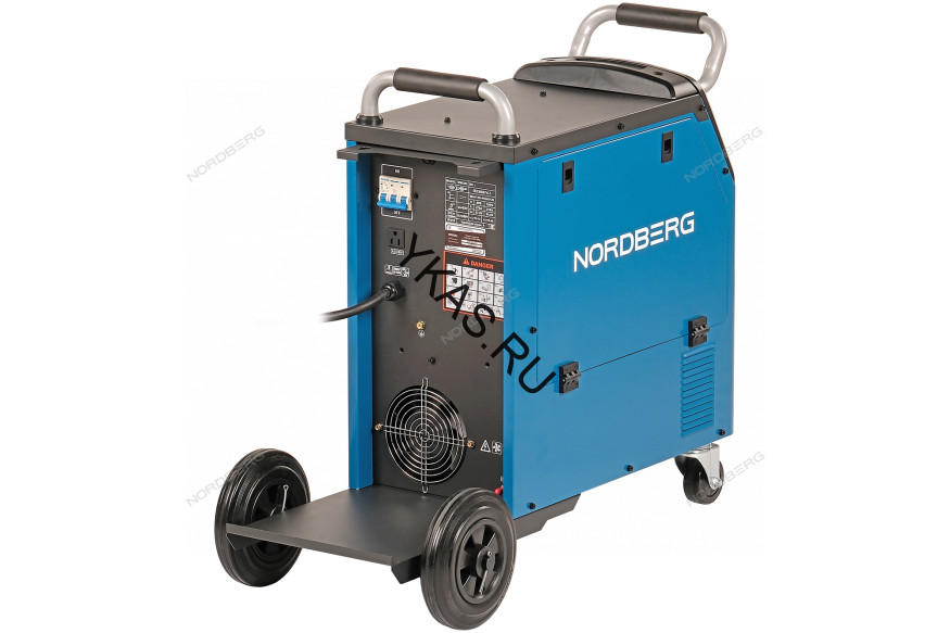 Инверторный сварочный аппарат NORDBERG WMI252 (MIG/MAG/MMA, 380В)