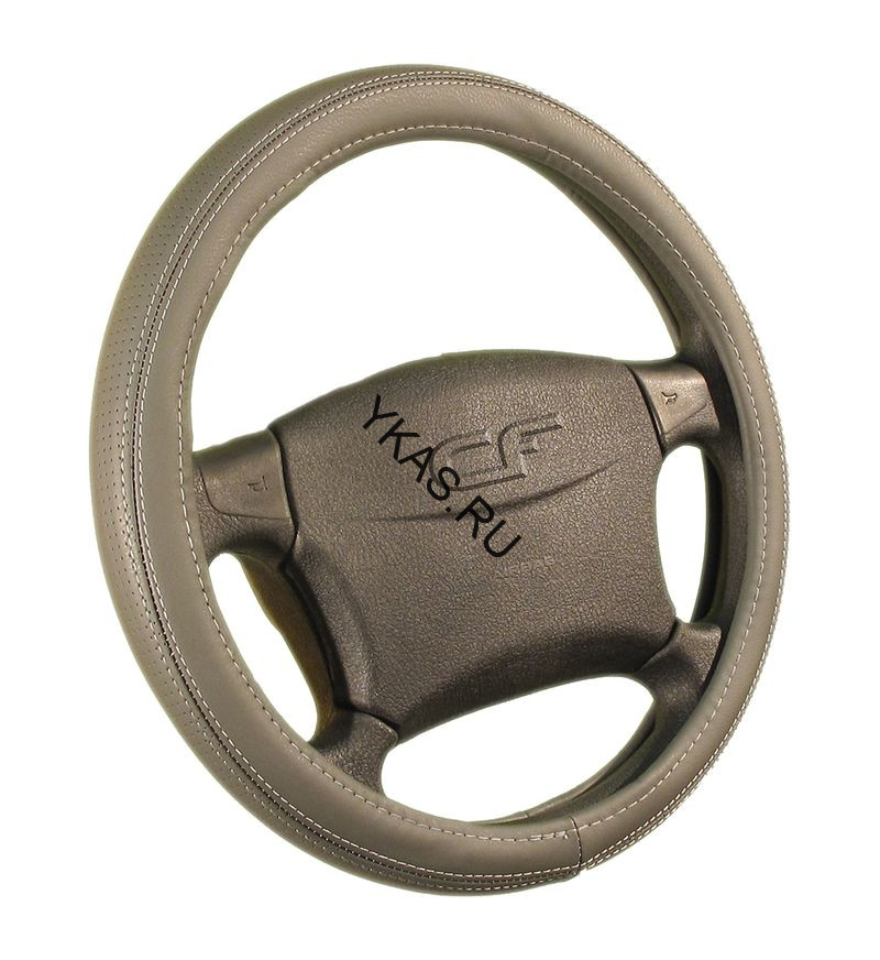 Оплетка на руль   CF  GAP - M, Тёмн.Серый/Св.Серый