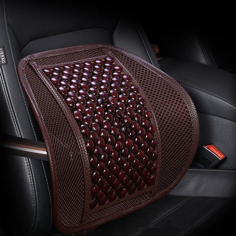 Поясничная поддержка "Carlife" косточка плоская,  коричневая