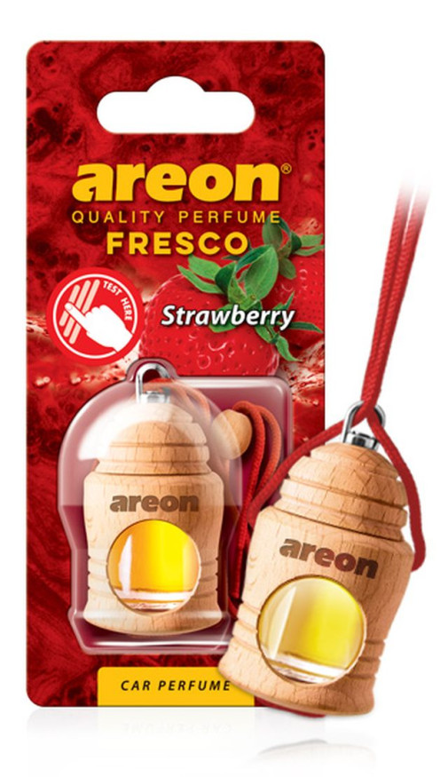 Осв.возд. Areon FRESCO "бутылочка в дереве" Strawberry