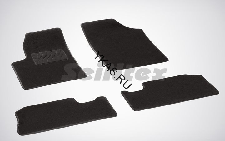 Коврики текстильн. Citroen Berlingo I 1996-2008г.  /компл.4шт./осн.резин./  LUX