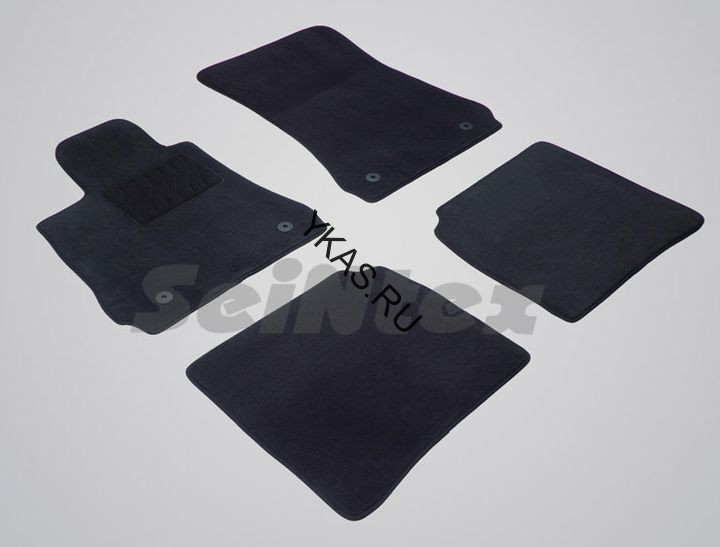 Коврики текстильн. Mercedes-Benz W221 (S-Class)  2005-2013г.  /компл.4шт./осн.резин./ LUX