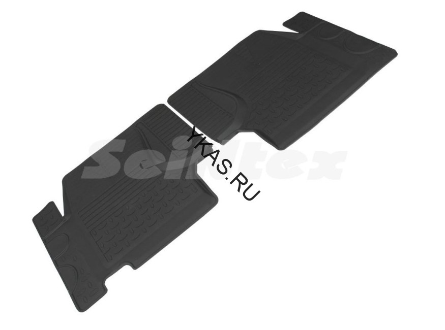 Коврики резиновые    Газель БИЗНЕС (полный привод)  передние  БОРТ