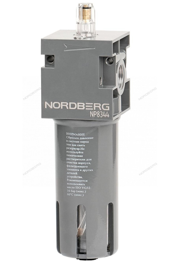 Лубрикатор NORDBERG NP8344 (1/4", 16 бар, 6100 л/мин)
