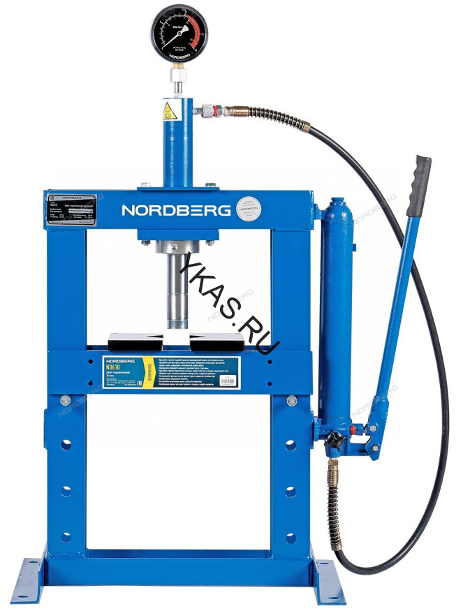 Настольный пресс NORDBERG N3610 с ручным приводом