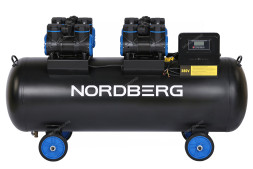 Компрессор поршневой безмасляный NORDBERG NCEO300/1000 (380В, 300 л, 1000 л/мин)