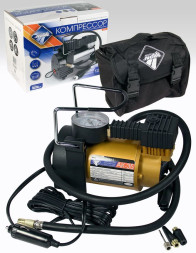 Компрессор  TORNADO АK-35  14 A, 35 л/мин, металл. корпус, сумка (высокое качество)