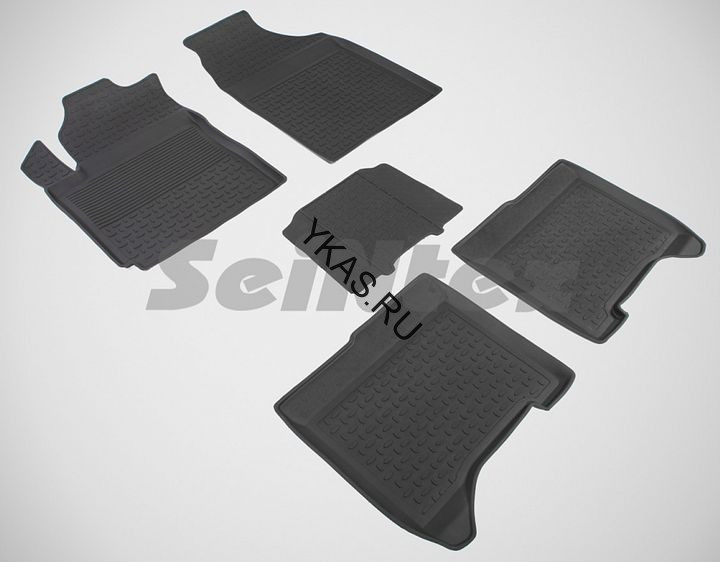 Коврики резиновые   Chery Bonus A13 с 2014г.  БОРТ