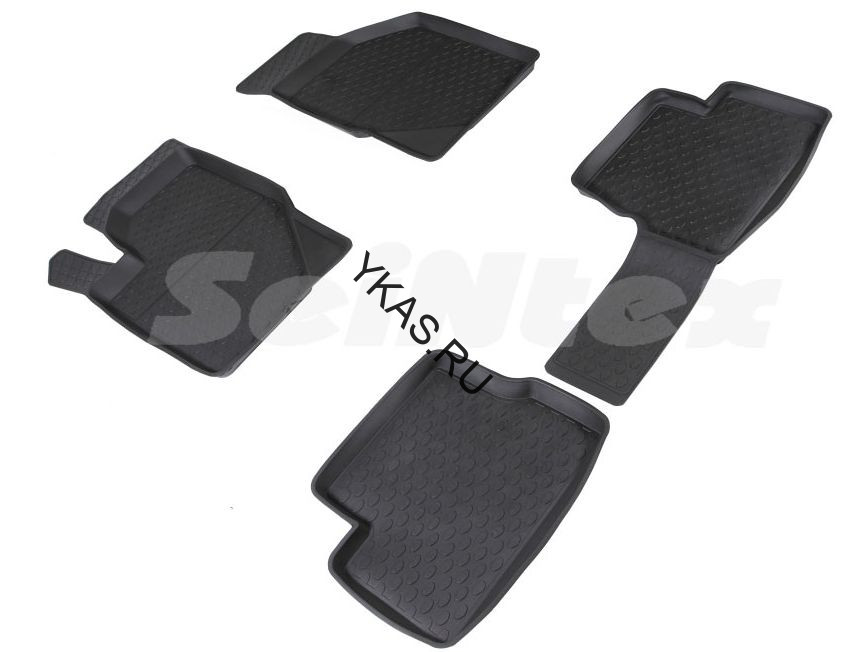 Коврики резиновые   Lada KALINA 1117-19 - Granta  (корыто) (4шт)