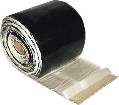 Виброизоляция  Герлен ЛТ 20смx12м толщина 2мм (КМП экв. у.е 0.1) рулон с тканью