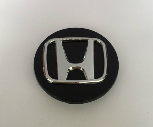 Заглушка (колпачок) на литой диск мод. HONDA  черный  ( D69/D63)