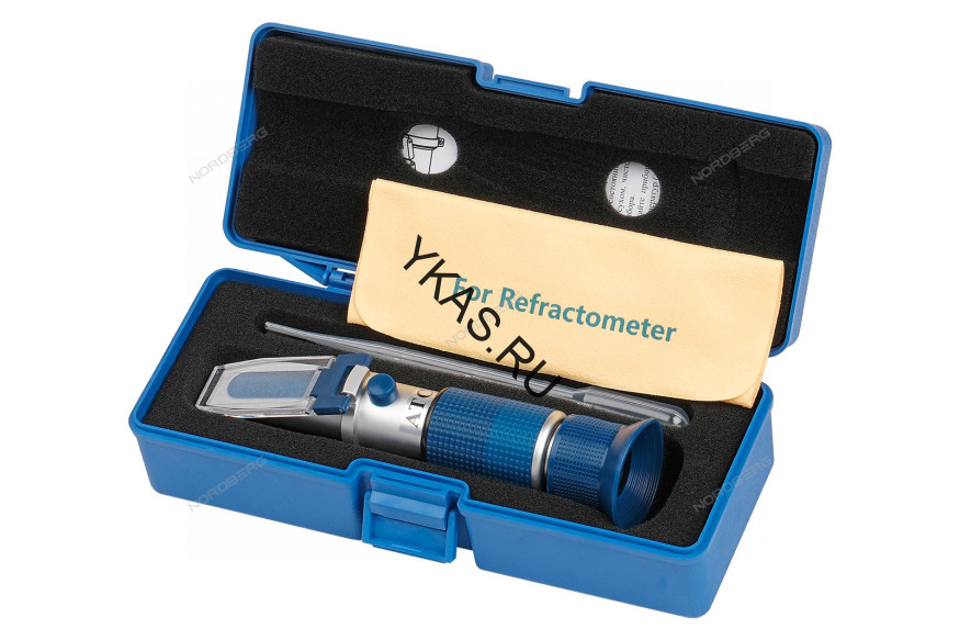 Рефрактометр NORDBERG DR701 для омывающей, охлаждающей, аккумуляторной жидкости и AdBlue