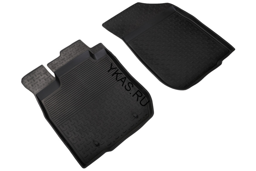 Коврики резиновые   Lada Largus  c 2012г.-  (передние)  БОРТ