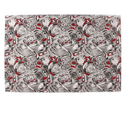 Виброизоляция  Классик К2 75x50см толщина 2.2мм (КМП экв. у.е 0.20) (алюм. фольга)