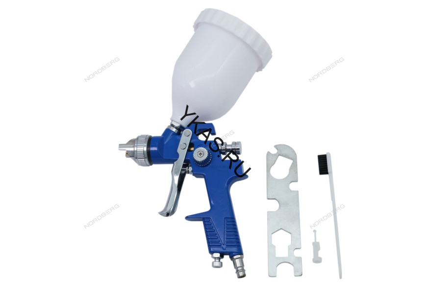 Краскопульт NORDBERG NP7314 (HVLP, верхний бак, сопло 1,4 мм)