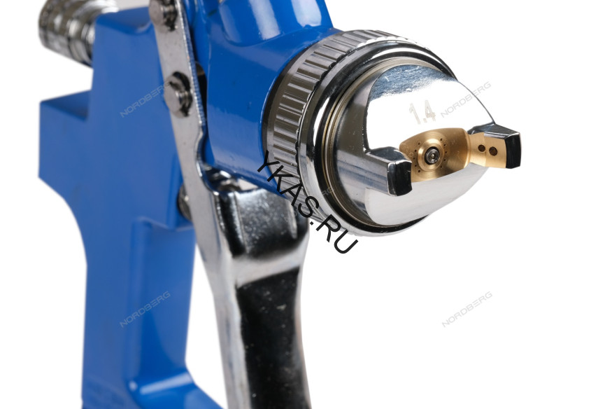 Краскопульт NORDBERG NP7314 (HVLP, верхний бак, сопло 1,4 мм)